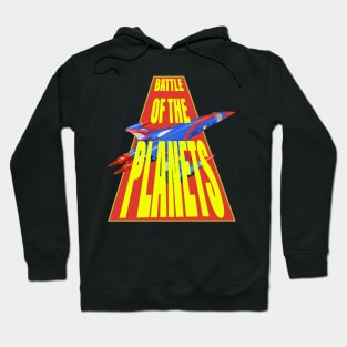 Battle Of The Planets Yellow and Red Hoodie